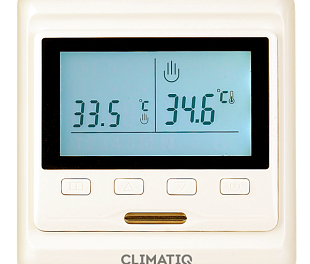 Терморегулятор с ЖК-дисплеем CLIMATIQ PT (ivory) в Пятигорске, Ессентуках и Кисловодске